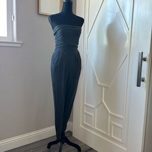 SOLD - Strapless One-Piece Romper